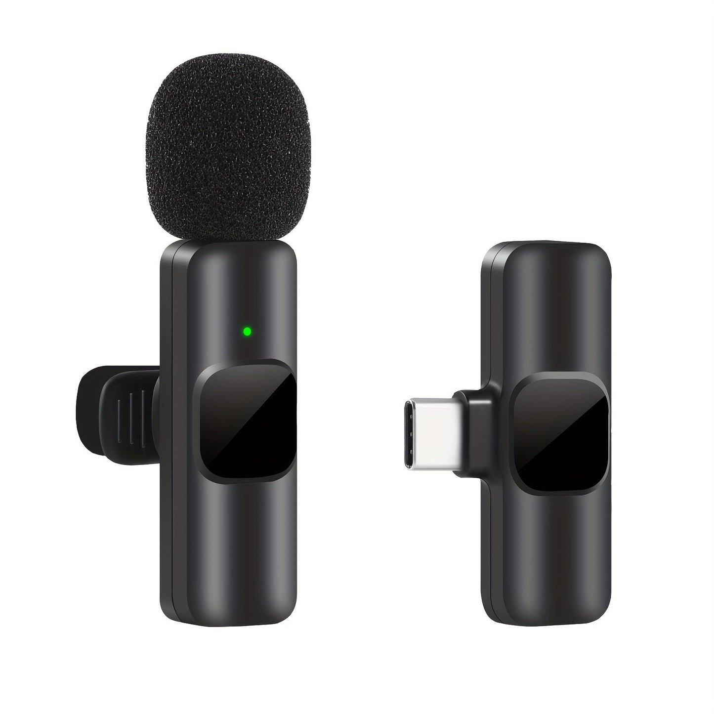 Professional Wireless Lavalier Microphone - Perfect for Video Recording and Live Streaming