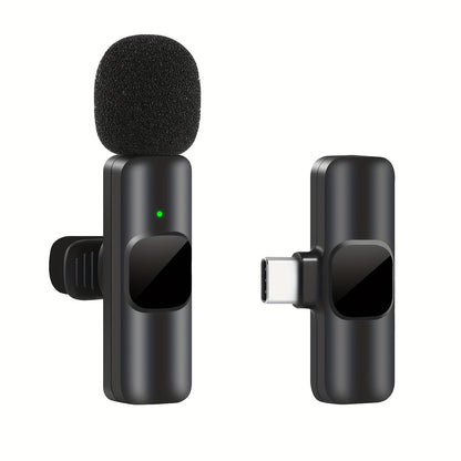 Professional Wireless Lavalier Microphone - Perfect for Video Recording and Live Streaming