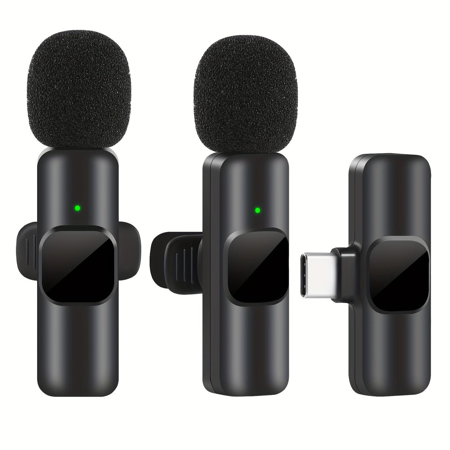 Professional Wireless Lavalier Microphone - Perfect for Video Recording and Live Streaming