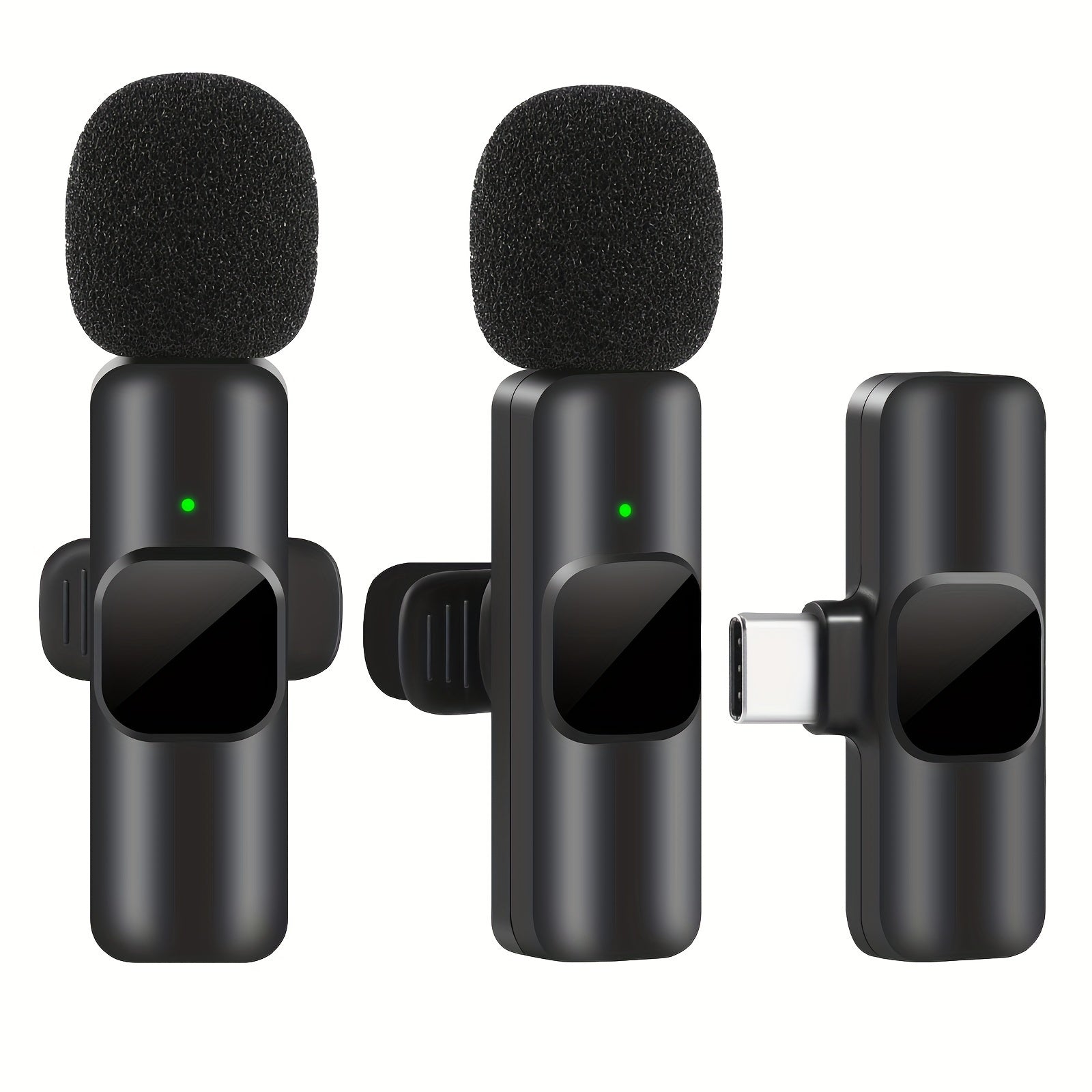 Professional Wireless Lavalier Microphone - Perfect for Video Recording and Live Streaming