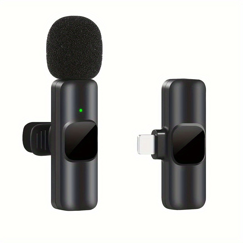 Professional Wireless Lavalier Microphone - Perfect for Video Recording and Live Streaming
