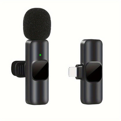 Professional Wireless Lavalier Microphone - Perfect for Video Recording and Live Streaming