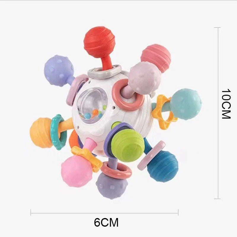 Rotating Rattle & Teether for Babies