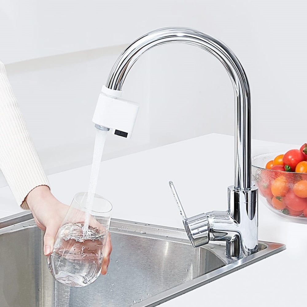 Smart Water Dispenser - Automatic Tap Adapter for Hands-Free Use