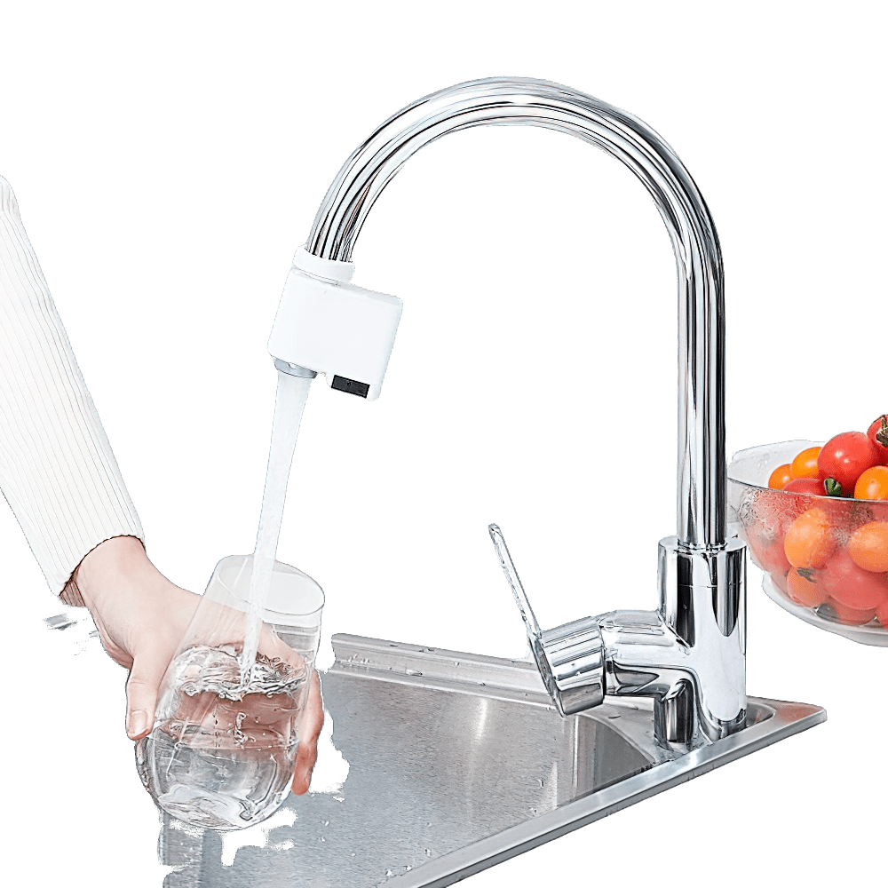 Smart Water Dispenser - Automatic Tap Adapter for Hands-Free Use