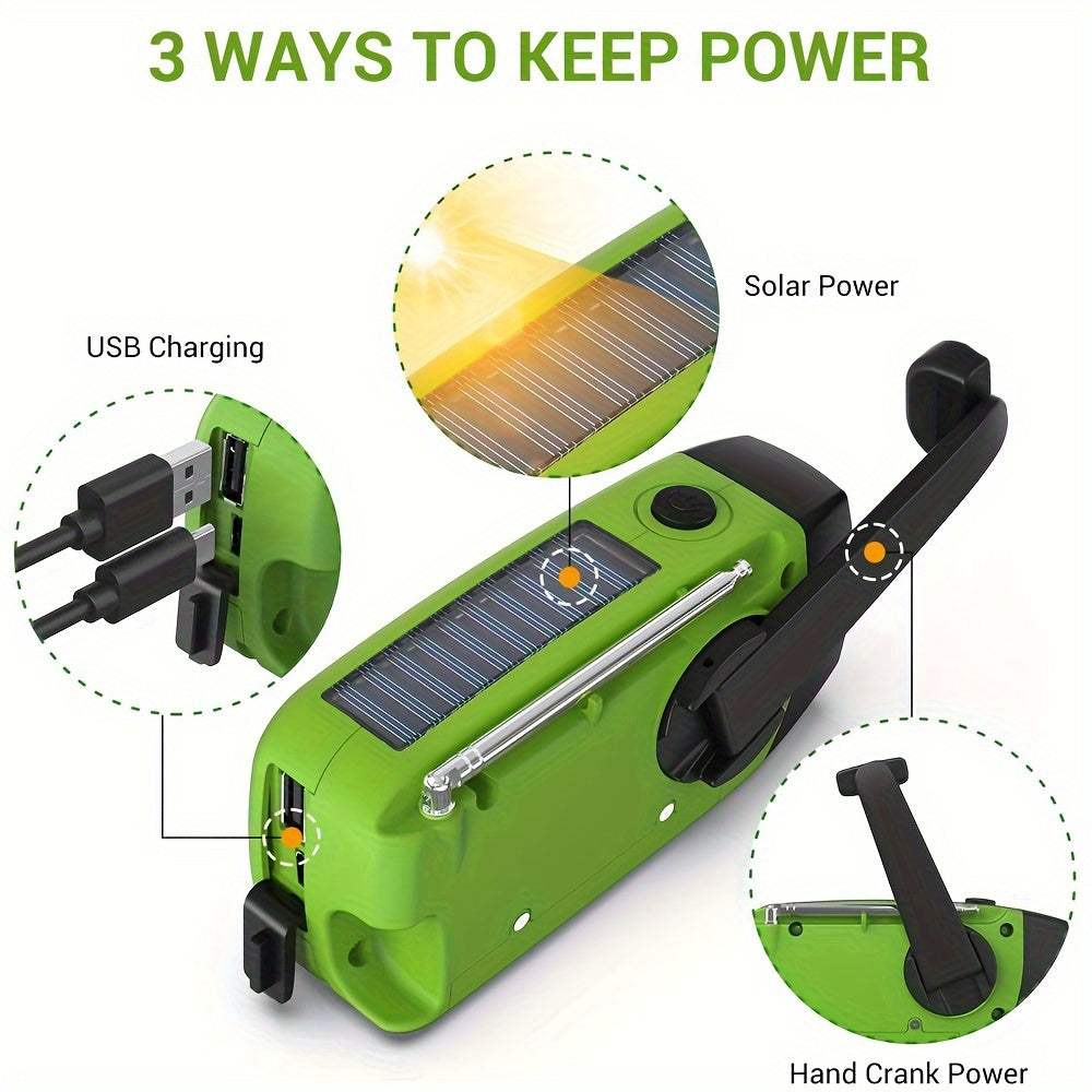 Survivor Compact Emergency Radio - Handy and powerful in emergencies