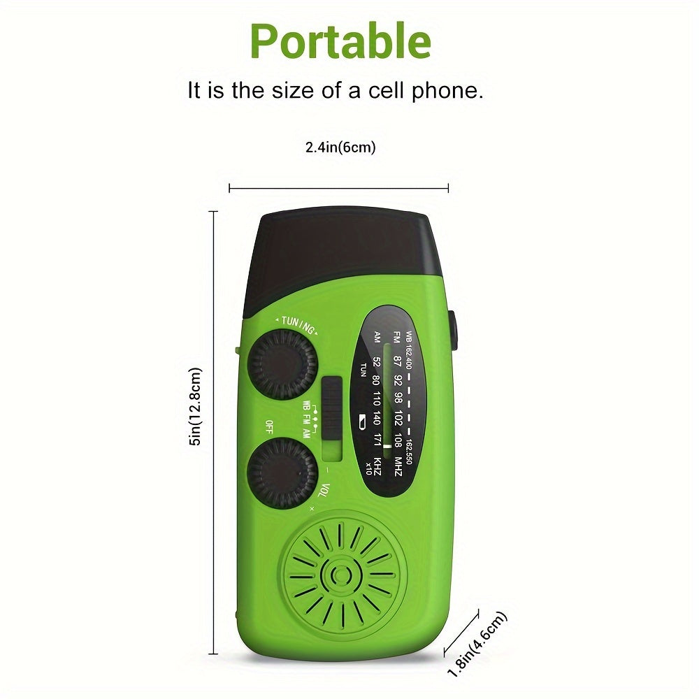 Survivor Compact Emergency Radio - Handy and powerful in emergencies
