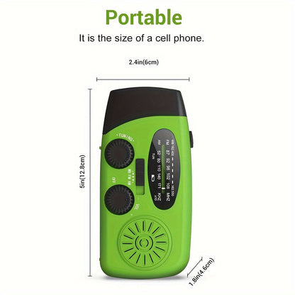 Survivor Compact Emergency Radio - Handy and powerful in emergencies