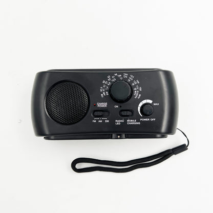 SurvivorTune Emergency Radio - Portable AM/FM Radio with Charger & Flashlight