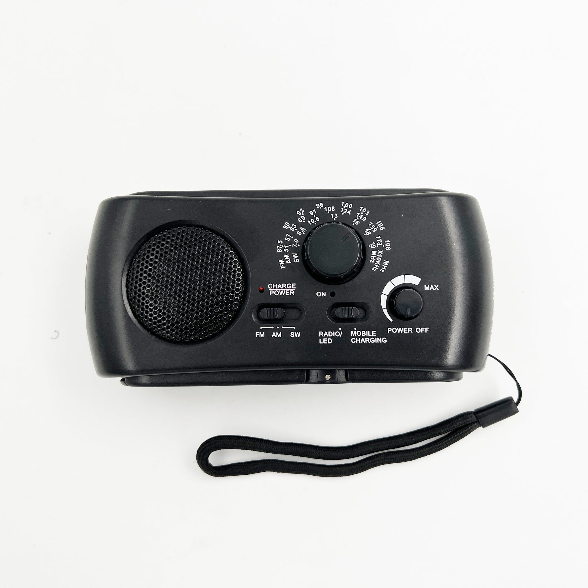 SurvivorTune Emergency Radio - Portable AM/FM Radio with Charger & Flashlight
