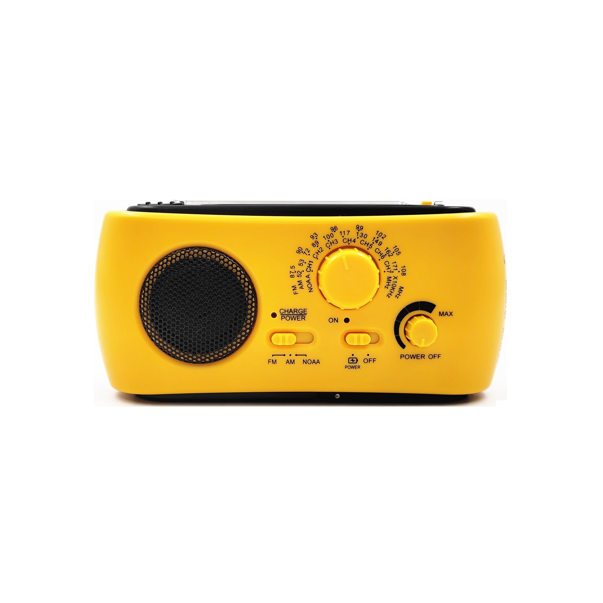SurvivorTune Emergency Radio - Portable AM/FM Radio with Charger & Flashlight