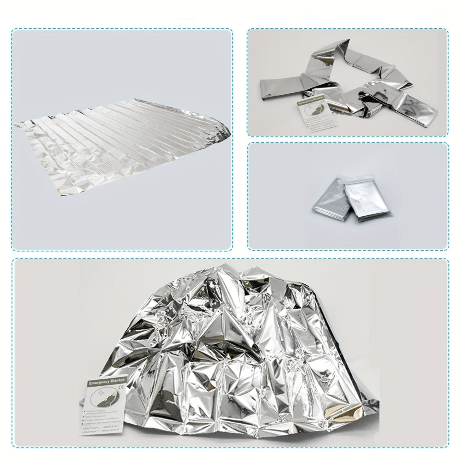 ThermoShield Emergency Blanket - Compact and waterproof, for optimal heat retention