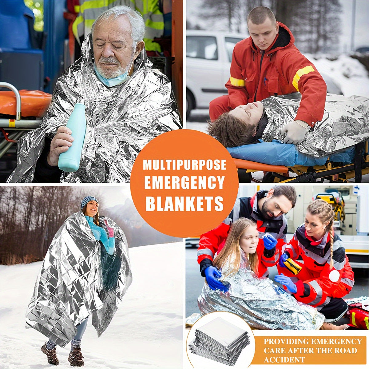 ThermoShield Emergency Blanket - Compact and waterproof, for optimal heat retention