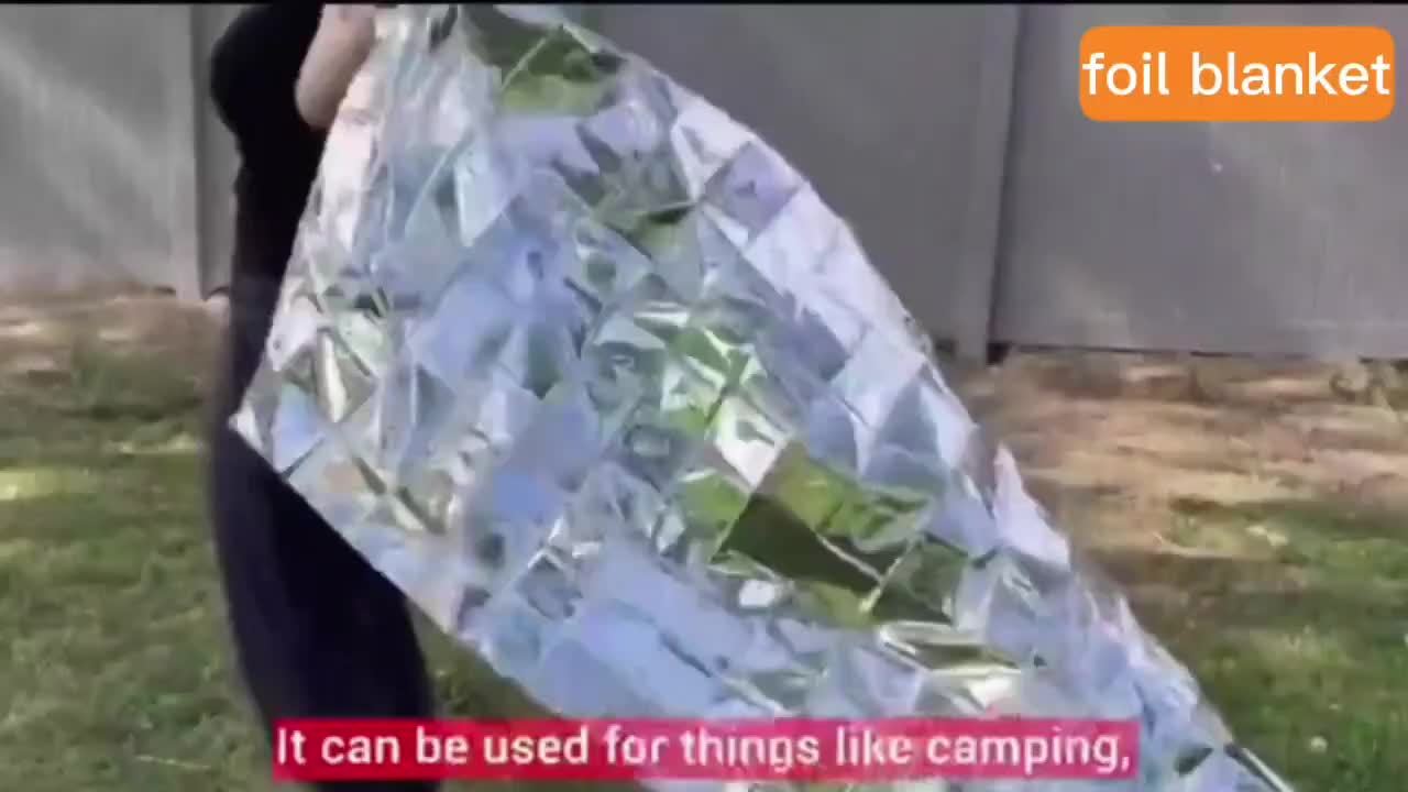 ThermoShield Emergency Blanket - Compact and waterproof, for optimal heat retention
