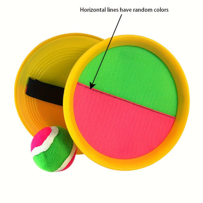 Throwing and Catching Ball Set - Classic Outdoor Fun for Families and Children