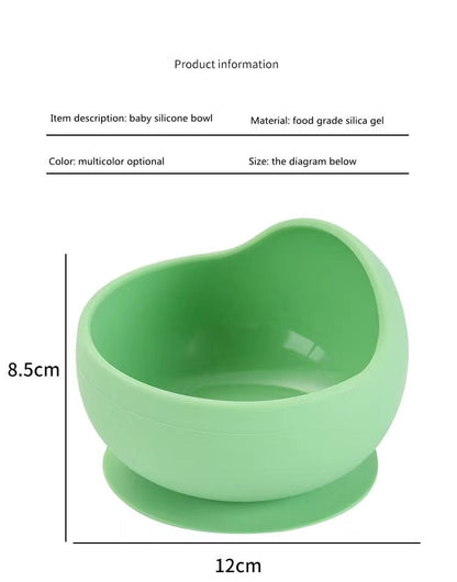 Waterproof Suction Bowl with Spoon